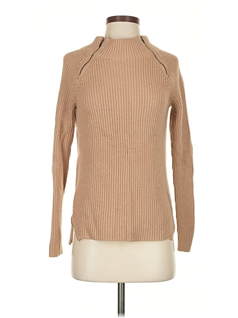 Pre-owned Banana Republic Turtleneck Sweater In Brown