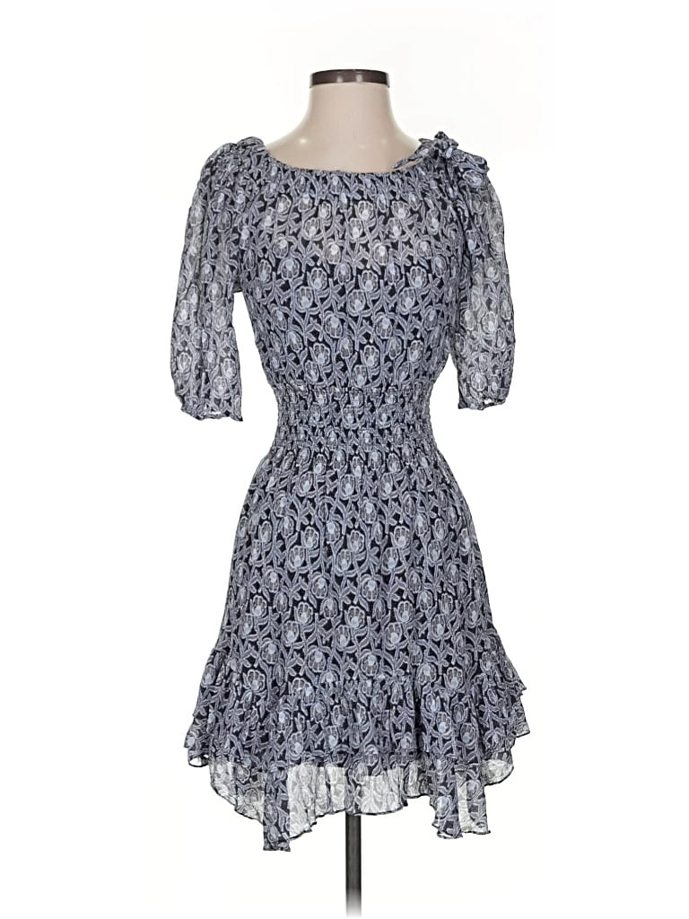 Pre-owned Rebecca Taylor Cocktail Dress In Gray