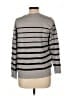 Liz Claiborne Stripes Gray Pullover Sweater Size L - photo 2