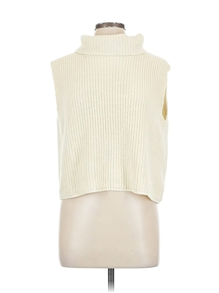 Pre-owned Callahan Sweater Vest In White