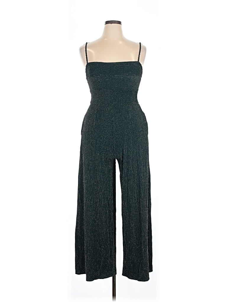 Pre-owned Francesca's Jumpsuit In Green