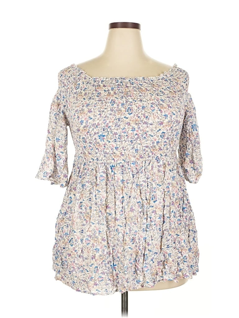 Pre-owned Coco + Carmen Casual Dress In White