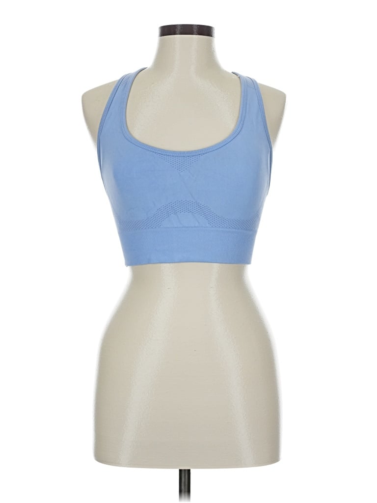 Pre-owned Unbranded Sports Bra In Blue
