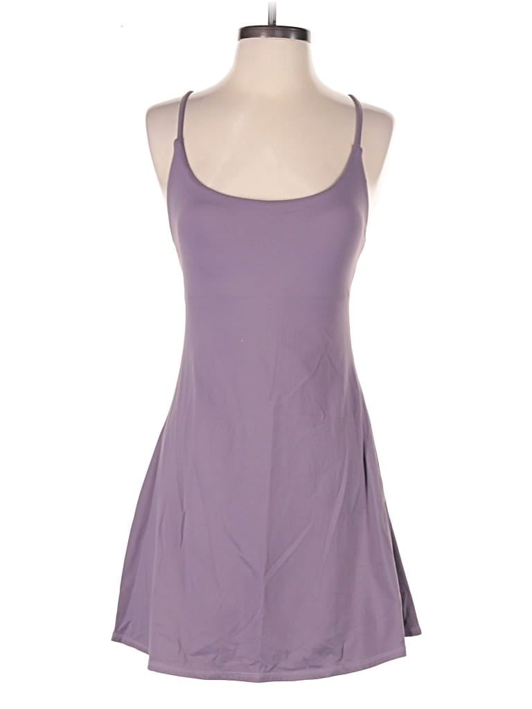 Pre-owned Unbranded Active Dress In Purple
