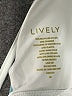 Lively Print Green White Swimsuit Top Size M - photo 3