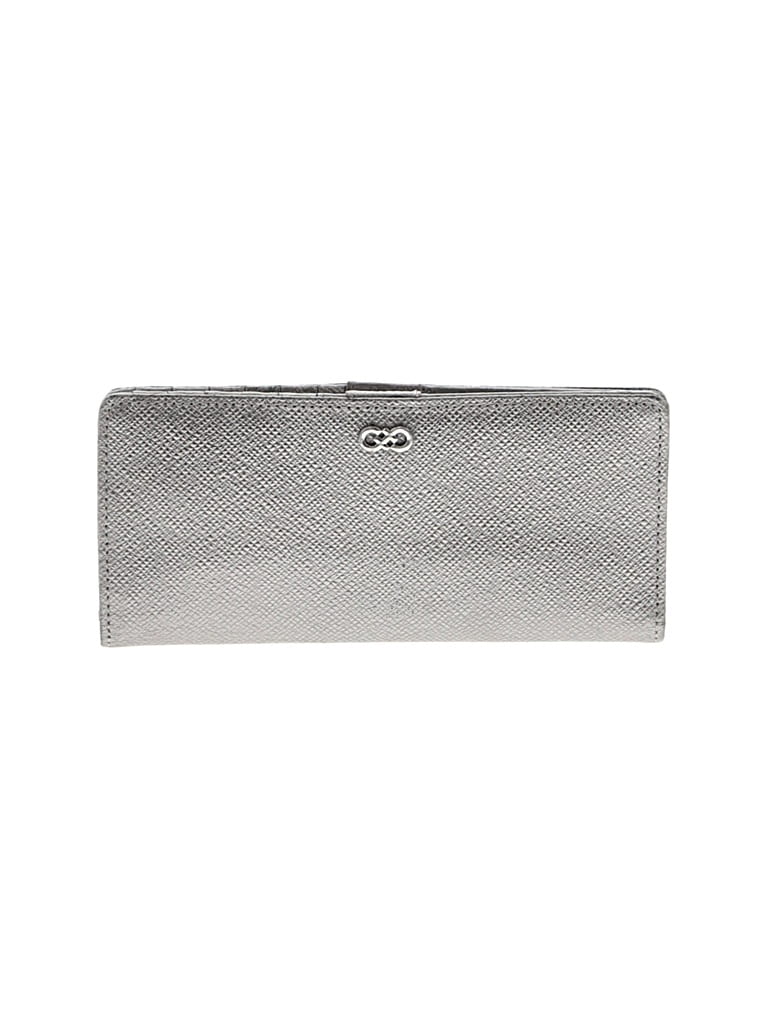 Pre-owned Cole Haan Wallet In Silver