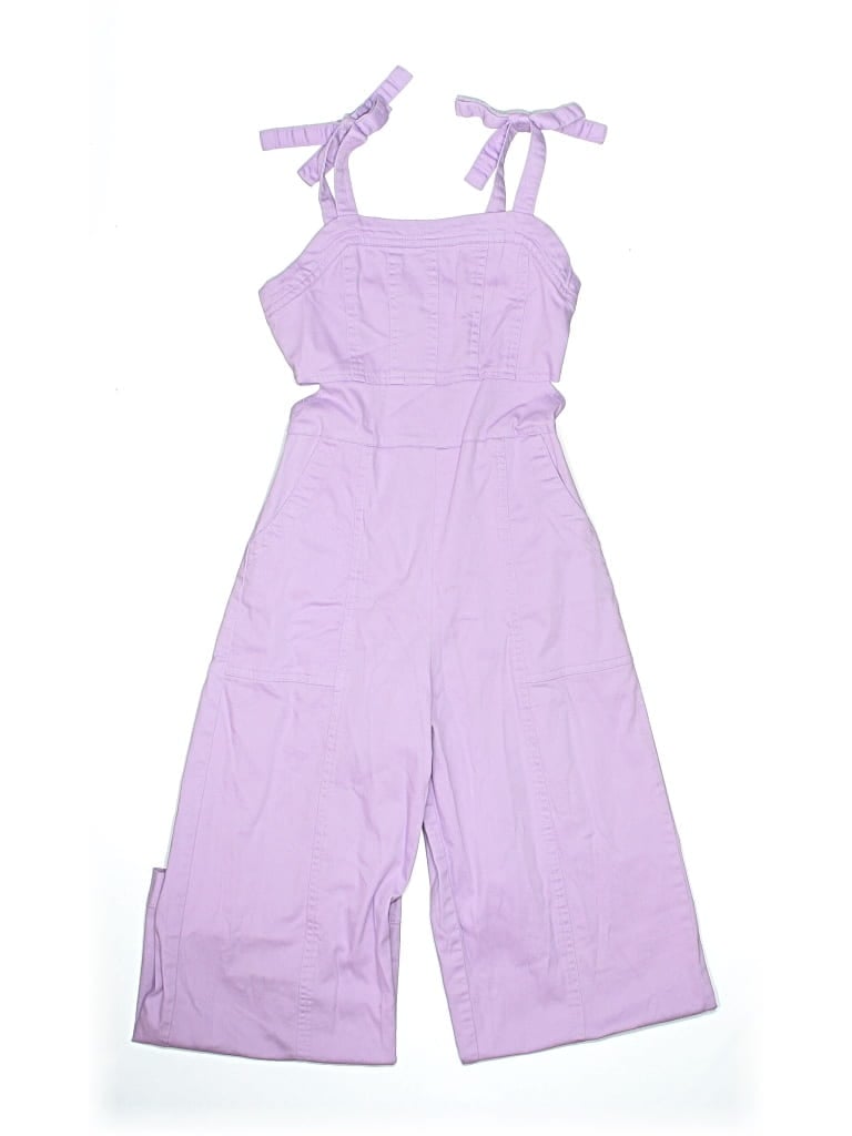 Pre-owned Habitual Girl Kids' Jumpsuit In Purple