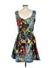 David Meister 100% Polyester Floral Blue Cocktail Dress Size 10 - photo 2