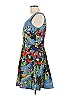 David Meister 100% Polyester Floral Blue Cocktail Dress Size 10 - photo 5