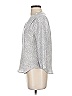 Ellie Kai 100% Silk Silver 3/4 Sleeve Silk Top Size 00 - photo 5
