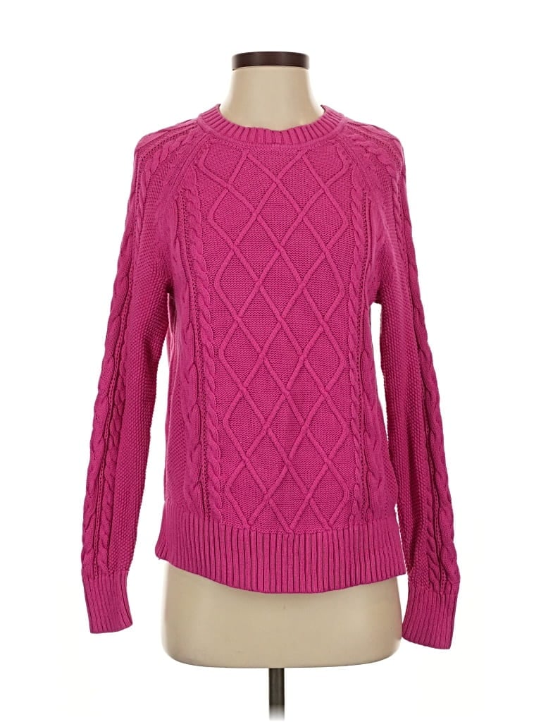 Pre-owned Gap Pullover Sweater In Pink