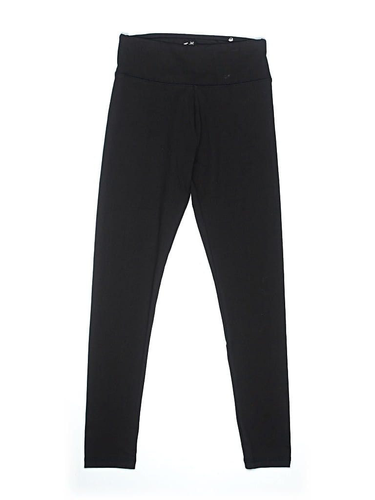 Pre-owned Justice Kids' Active Pants In Black