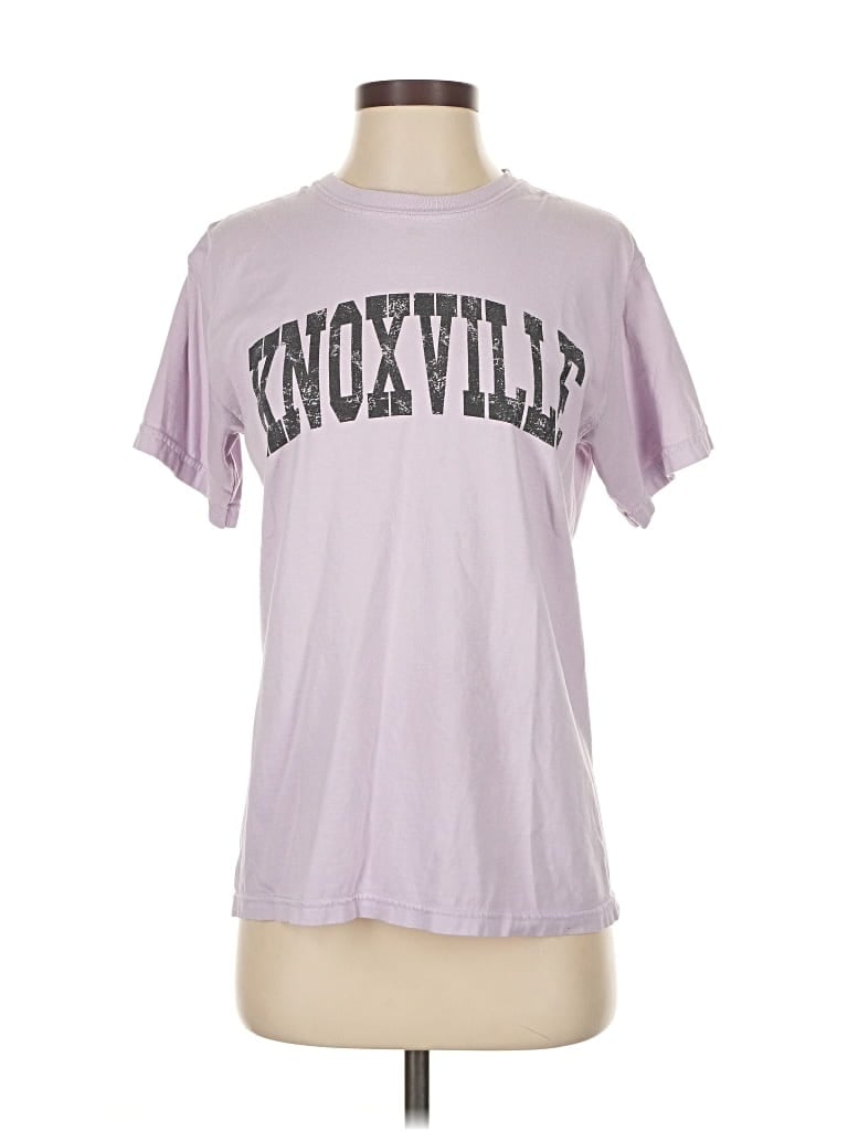 Pre-owned Comfort Colors Short Sleeve T-shirt In Purple