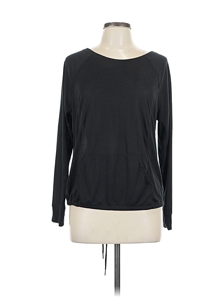 Pre-owned Calvin Klein Performance Long Sleeve T-shirt In Black