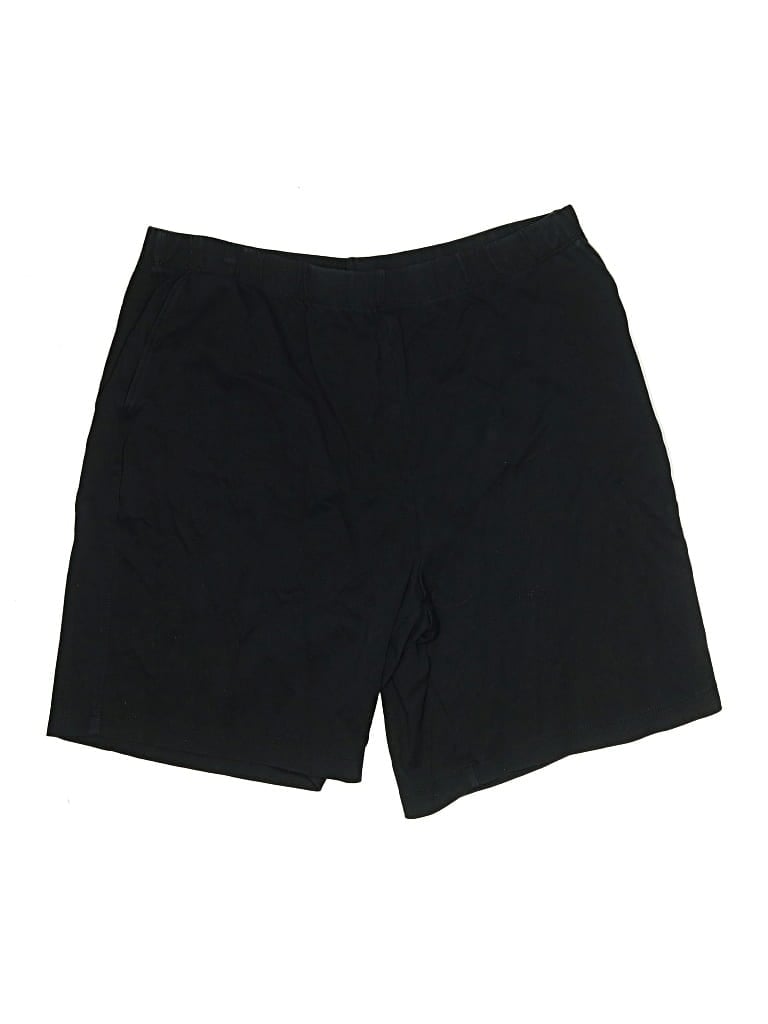 Pre-owned Lands' End Athletic Shorts In Black