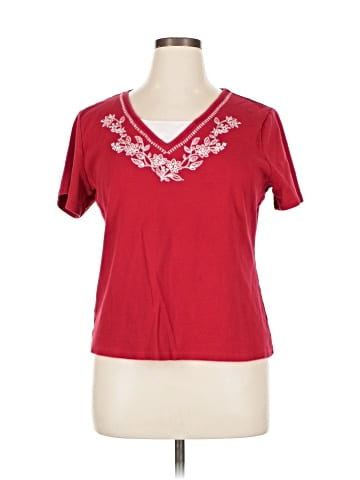 Karen Scott Short Sleeve Top (view 1)