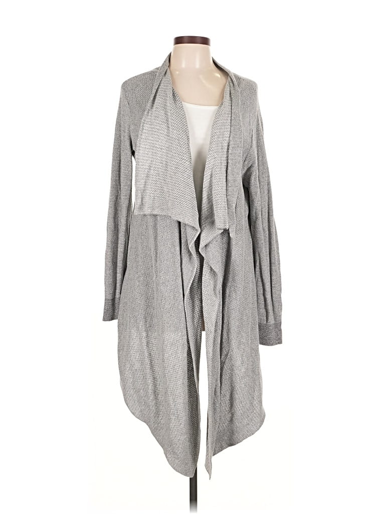 Pre-owned Banana Republic Factory Store Cardigan Sweater In Gray