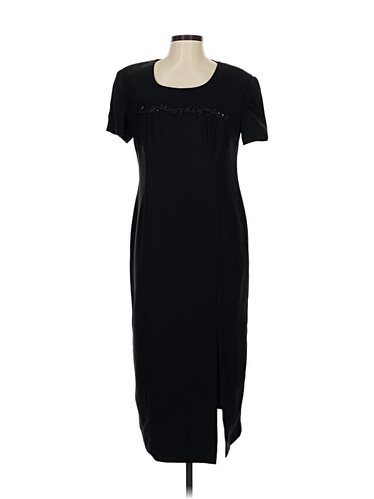 Pre-owned Worthington Casual Dress In Black