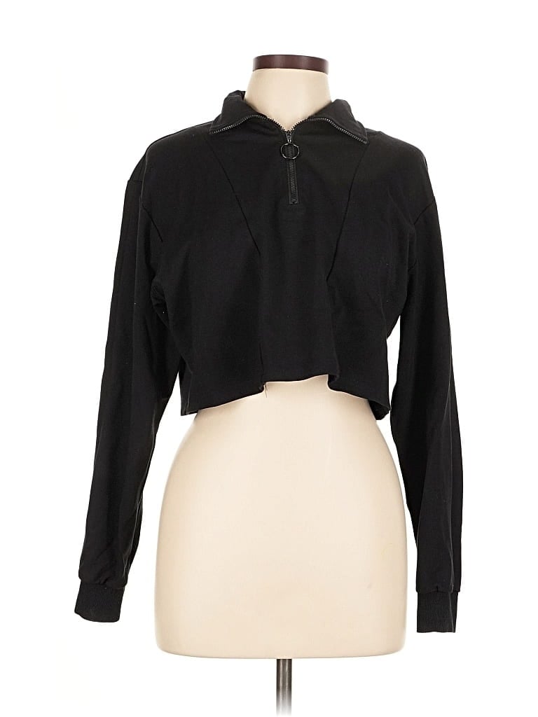 Pre-owned Assorted Brands Pullover Sweater In Black