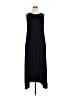 Kosmios Solid Black Casual Dress Size XL - photo 1