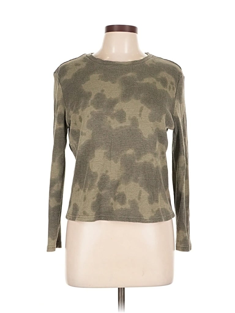 Pre-owned Rdi Long Sleeve T-shirt In Green