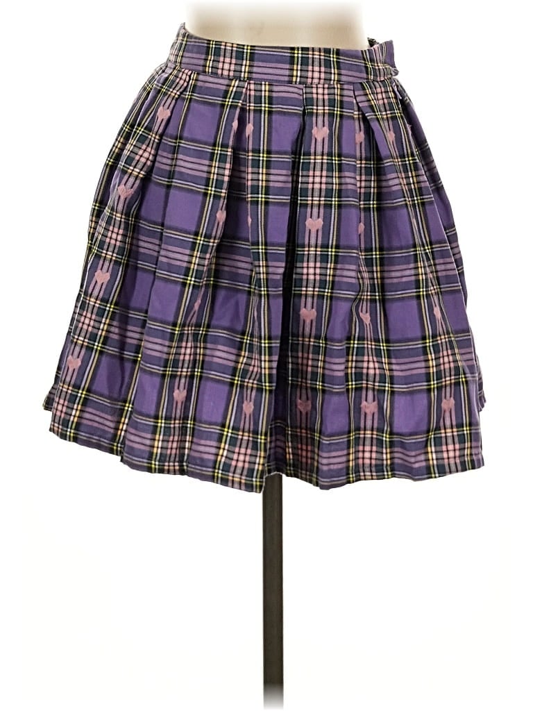 Pre-owned Hot Topic Casual Skirt In Purple