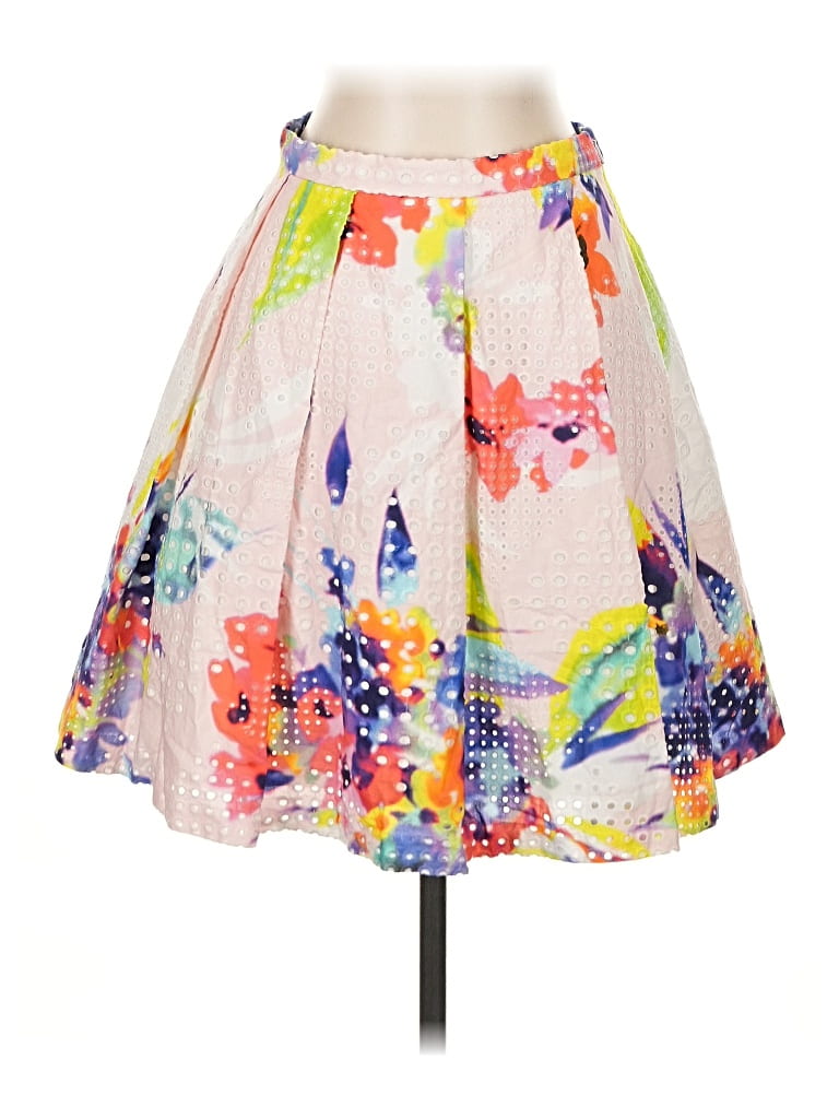 Pre-owned Trina Turk Casual Skirt In White