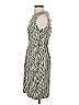 Max Mara Studio Leopard Print Black Gray Casual Dress Size 4 - photo 5
