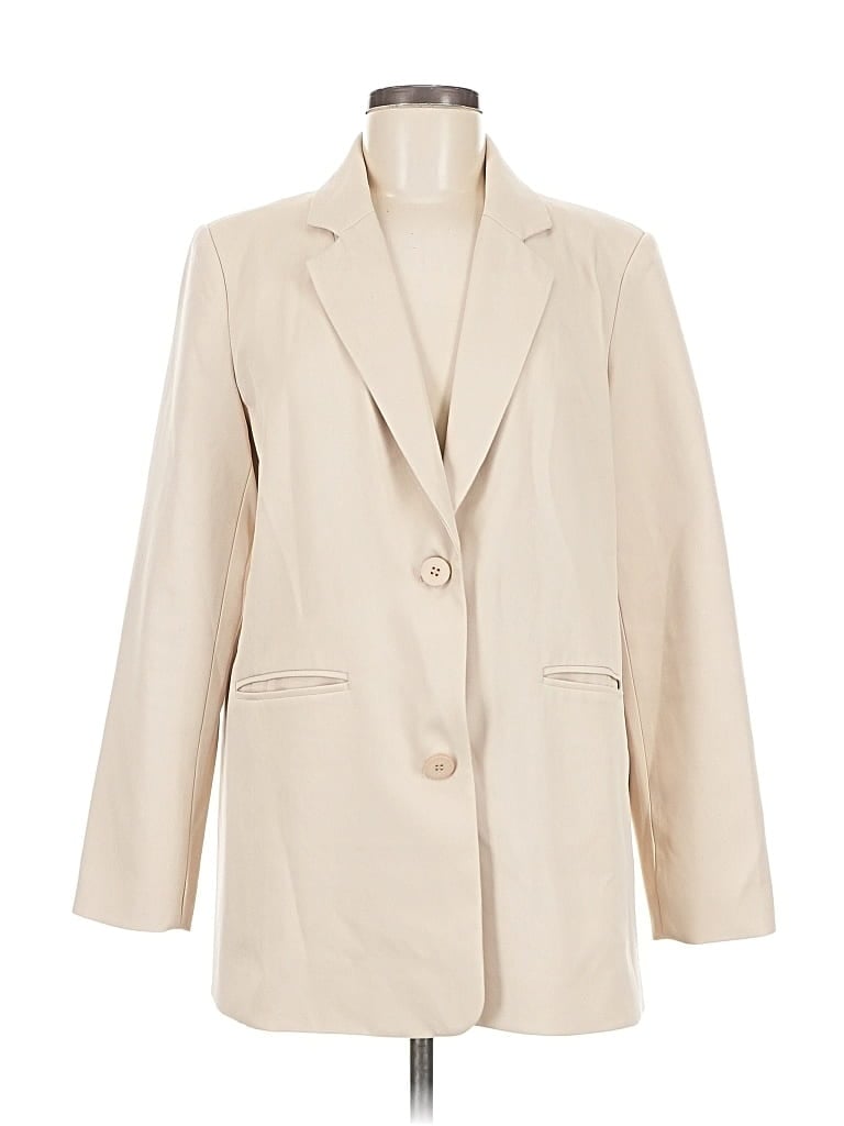 Pre-owned Merokeety Blazer Jacket In White