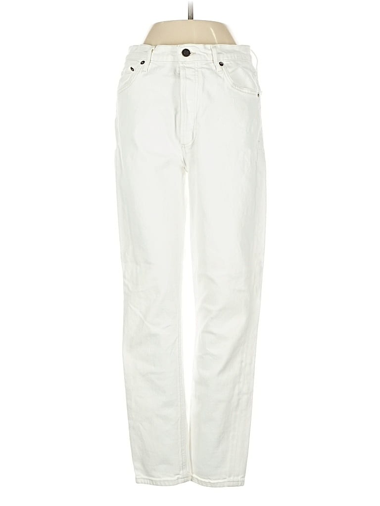 Pre-owned Agolde Jeans In White