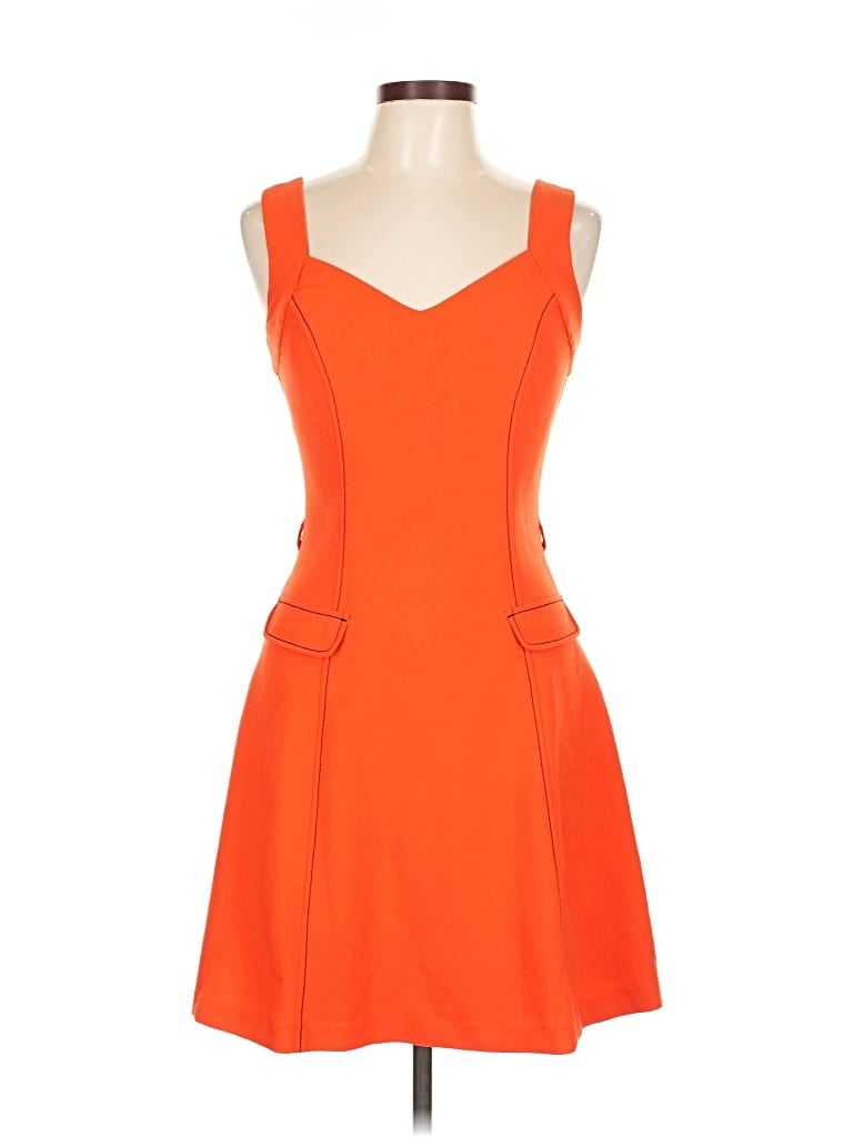 Pre-owned Review Cocktail Dress In Orange
