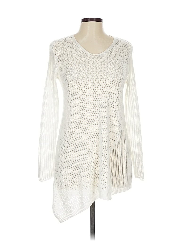 Pre-owned Retrology Pullover Sweater In White