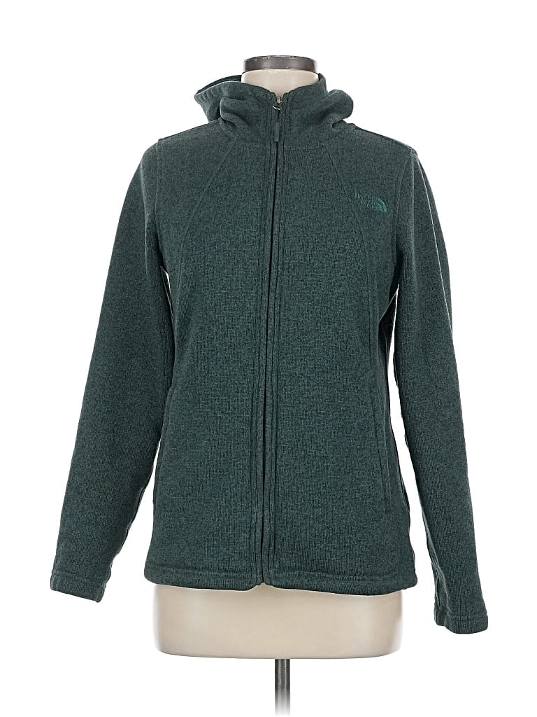 Pre-owned The North Face Fleece Jacket In Blue