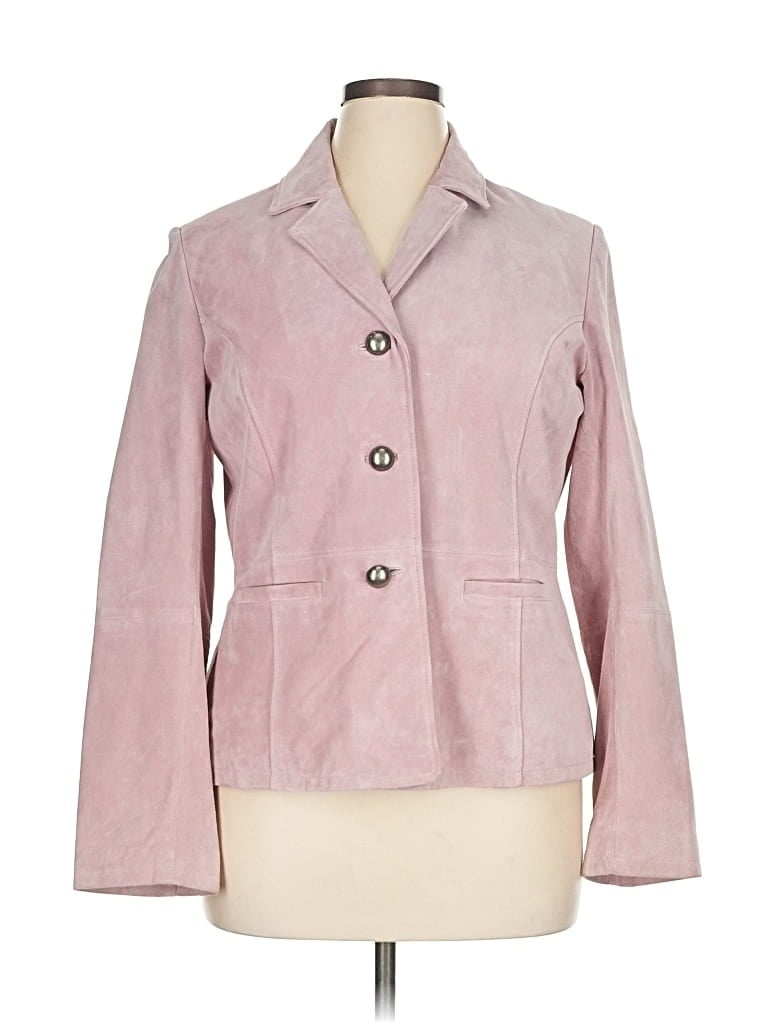 Pre-owned Well Worn Blazer Jacket In Pink