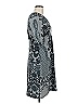 Baraschi 100% Polyester Paisley Gray Casual Dress Size 8 - photo 4