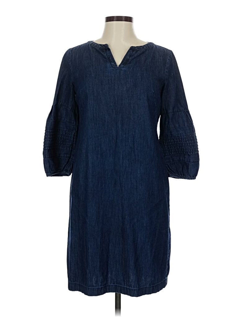 Pre-owned Talbots Casual Dress In Blue