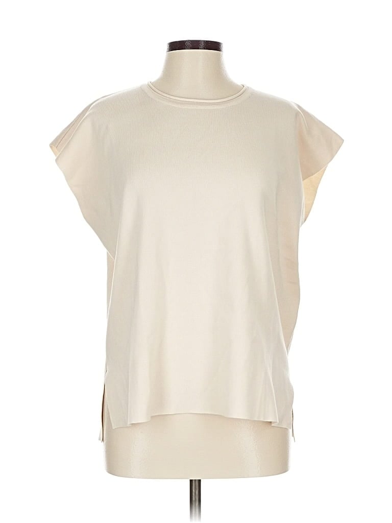 Lillusory Pullover Sweater In White