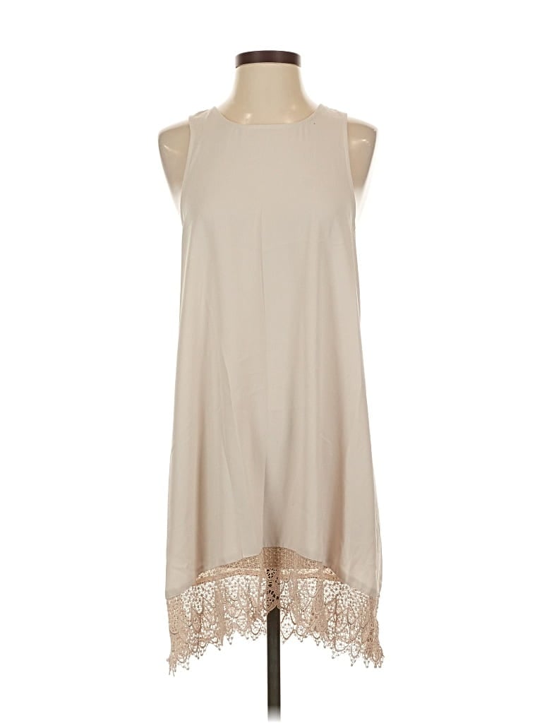 Pre-owned Leith Casual Dress In Brown