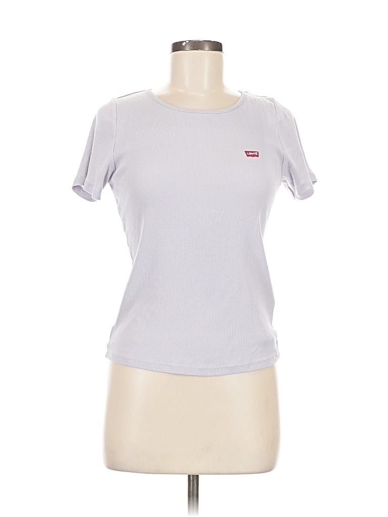 Pre-owned Levi's Short Sleeve T-shirt In Silver