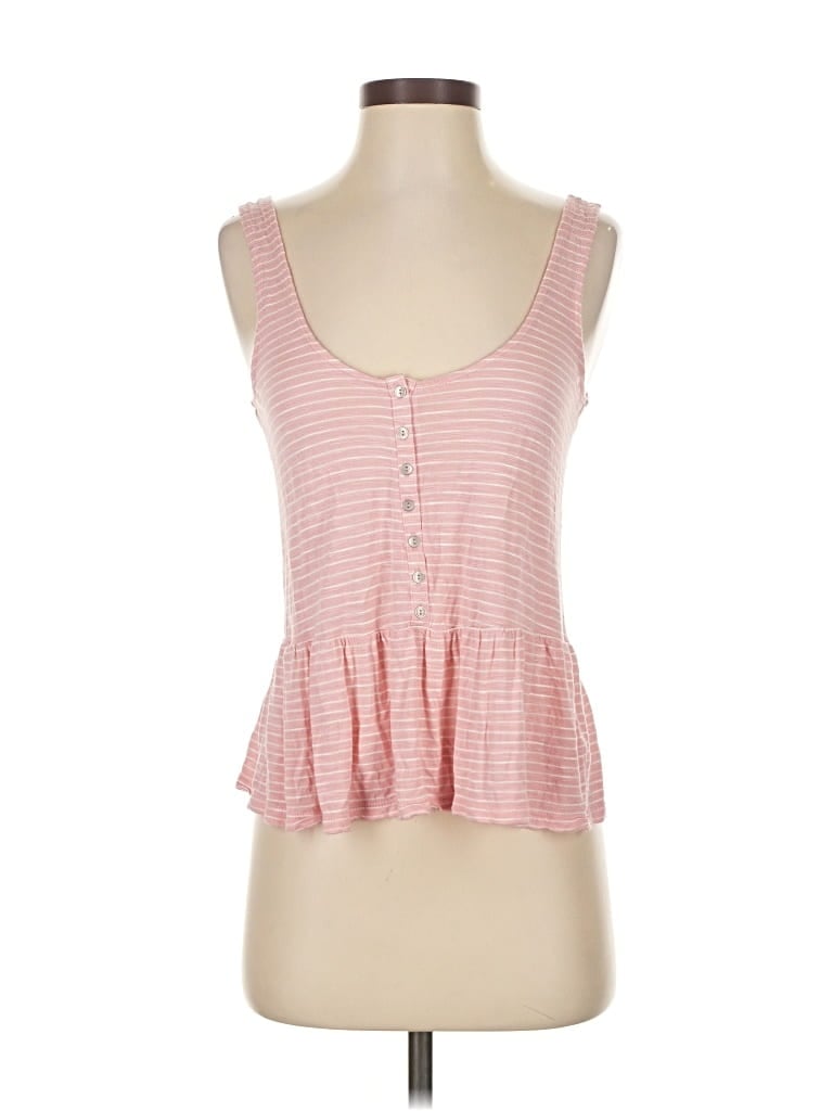 Pre-owned Aéropostale Sleeveless Top Pink Sweetheart Neckline Tops