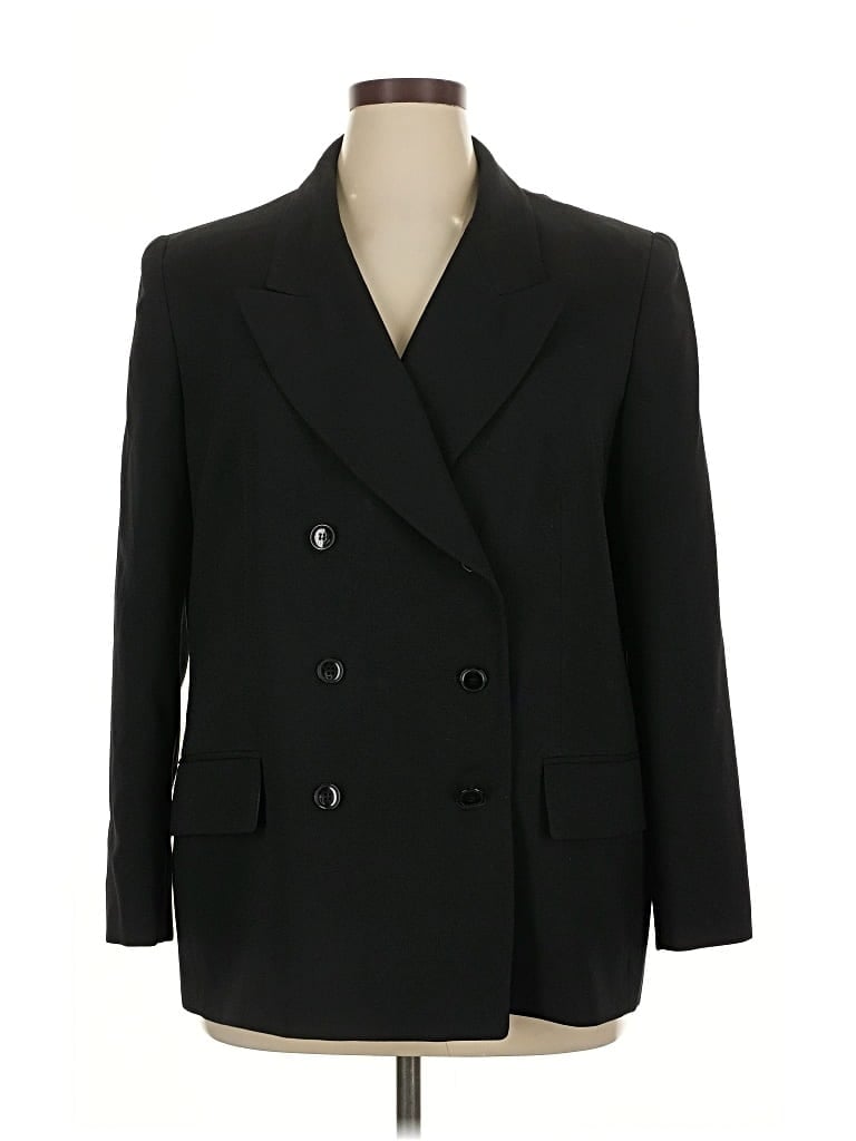 Pre-owned Jones New York Blazer Jacket In Black
