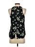 A.L.C. 100% Silk Black Sleeveless Silk Top Size S - photo 2