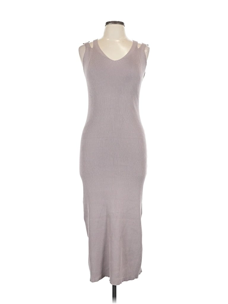 Pre-owned Shein Casual Dress In Gray