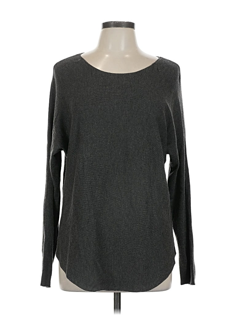Pre-owned Joan Vass Pullover Sweater In Gray