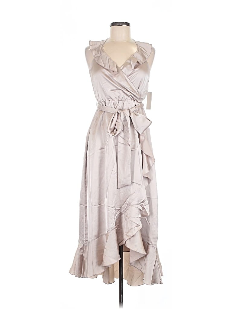 Pre-owned Show Me Your Mumu Cocktail Dress In Gray