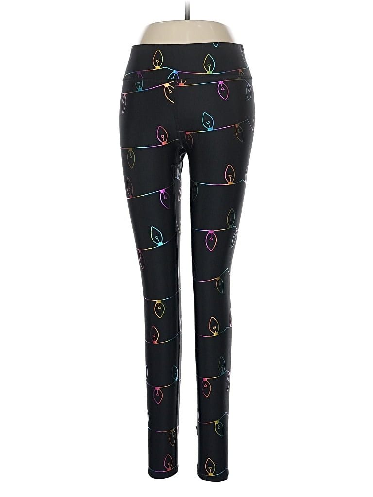 Pre-owned Terez Leggings In Black