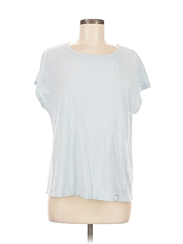 Pre-owned Banana Republic Factory Store Short Sleeve T-shirt In Blue