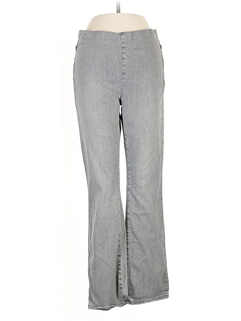 Pre-owned Nydj Casual Pants In Gray