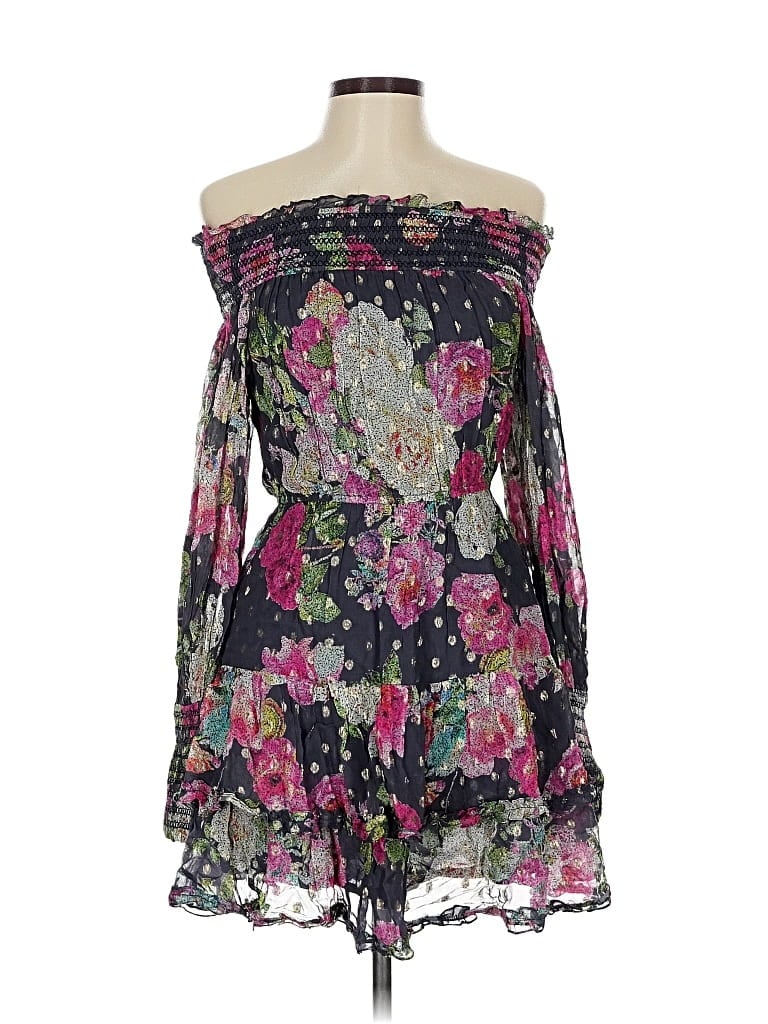 Pre-owned Rococo Sand Cocktail Dress In Black