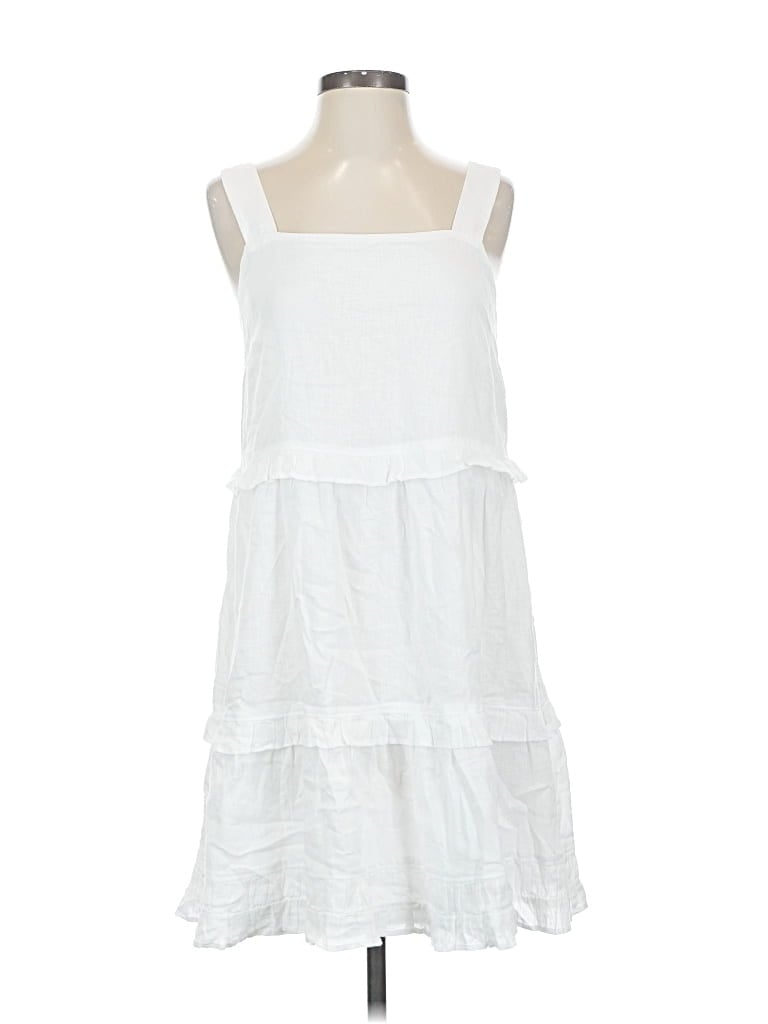 Pre-owned Rails Casual Dress In White